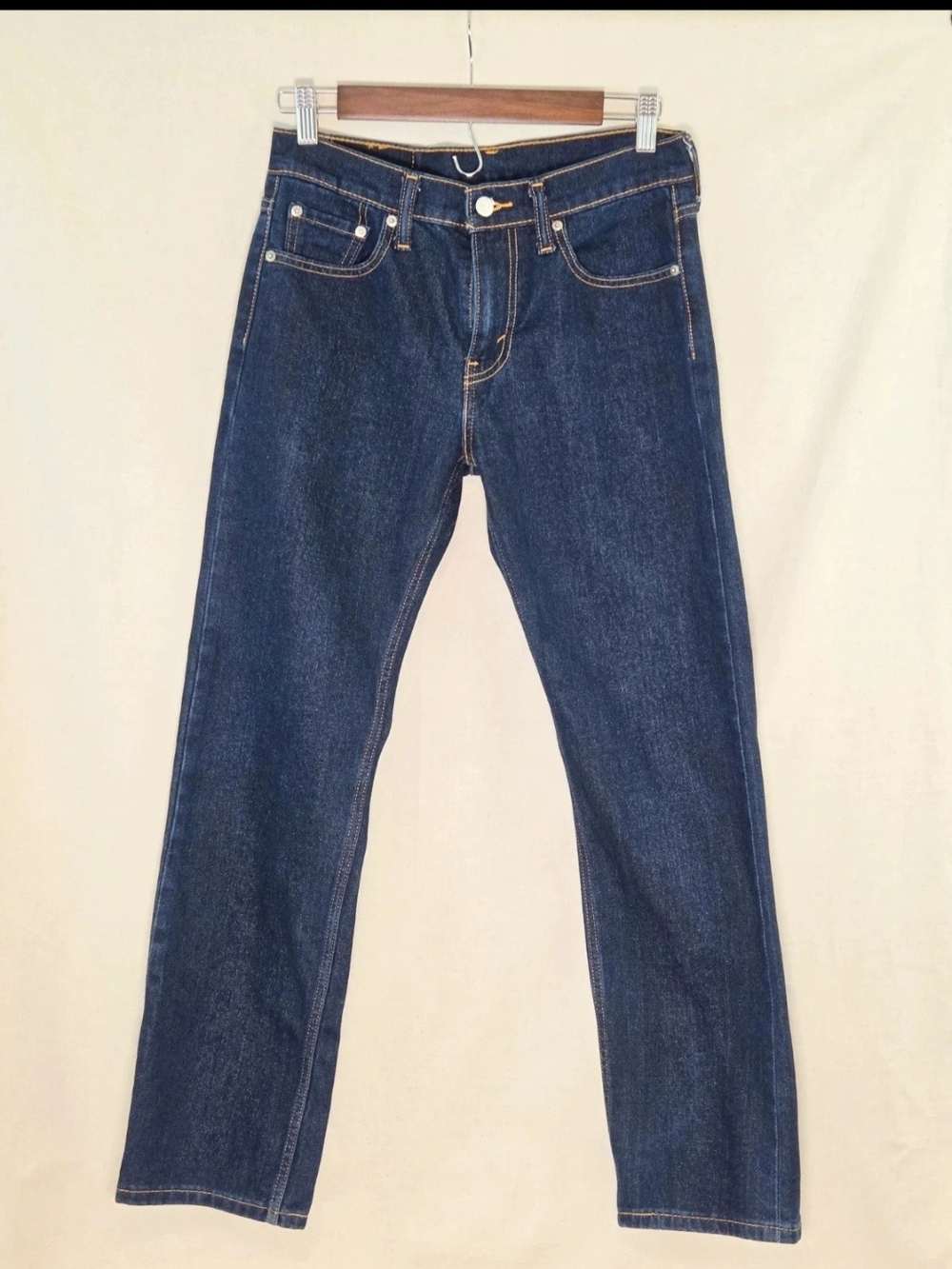 Levi’s 513 Slim Straight Jeans W28 L30 Dark Wash